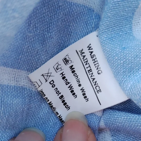 Yidarton Blue and White Striped Blouse - Picture 11 of 11